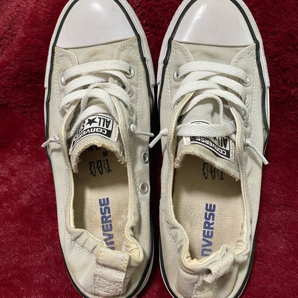 Converse White Sneakers - Picture 4 of 7